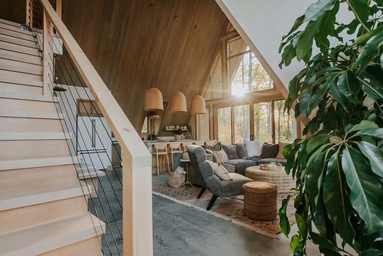 A-Frame Comfort and Design in the Heart of Maine’s Mountains - Bethel, Maine