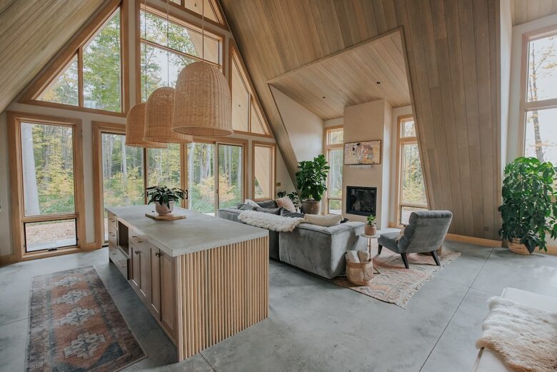 A-Frame Comfort and Design in the Heart of Maine’s Mountains - Bethel, Maine