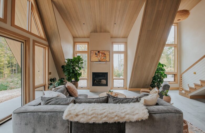 A-Frame Comfort and Design in the Heart of Maine’s Mountains - Bethel, Maine