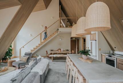 A-Frame Comfort and Design in the Heart of Maine’s Mountains - Bethel, Maine