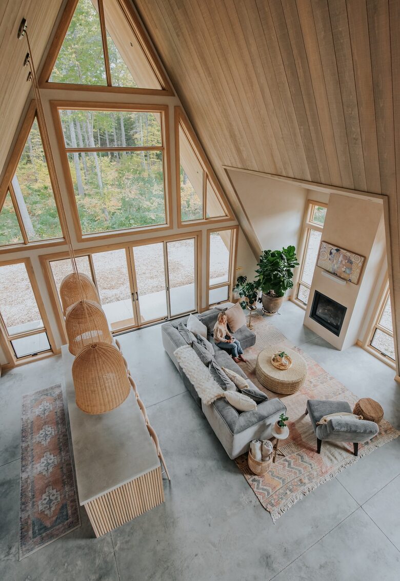 A-Frame Comfort and Design in the Heart of Maine’s Mountains - Bethel, Maine