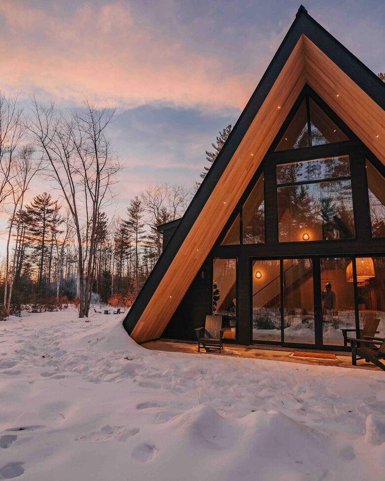 A-Frame Comfort and Design in the Heart of Maine’s Mountains - Bethel, Maine