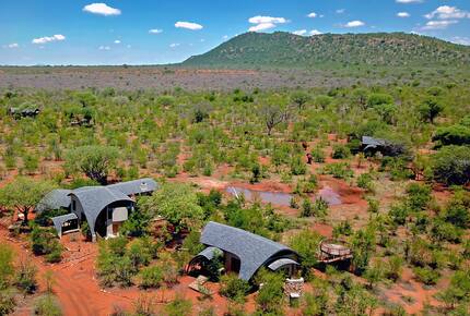 The camp from above