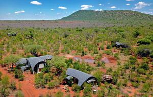 The camp from above