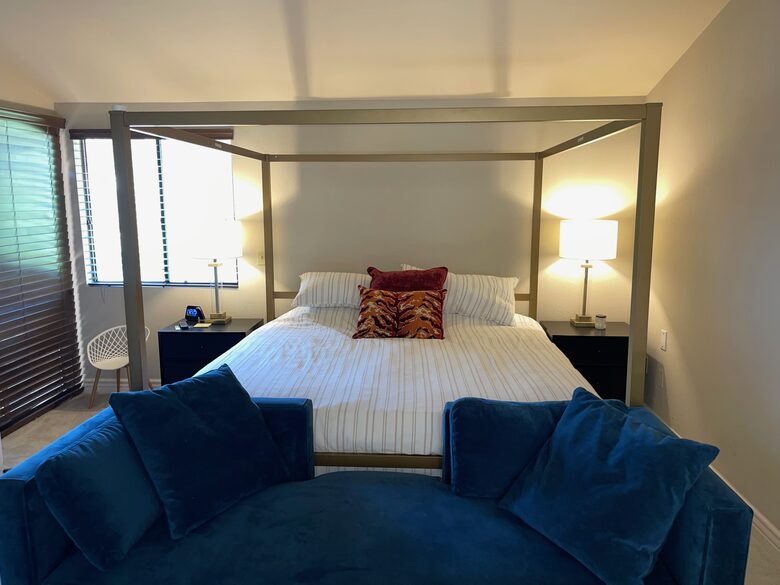 King in master suite