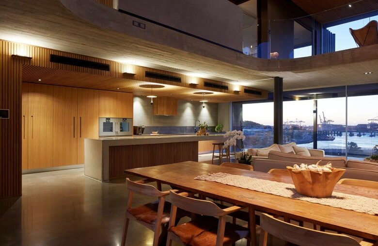 Architectural Brilliance Overlooking the Swan River - Perth, Australia