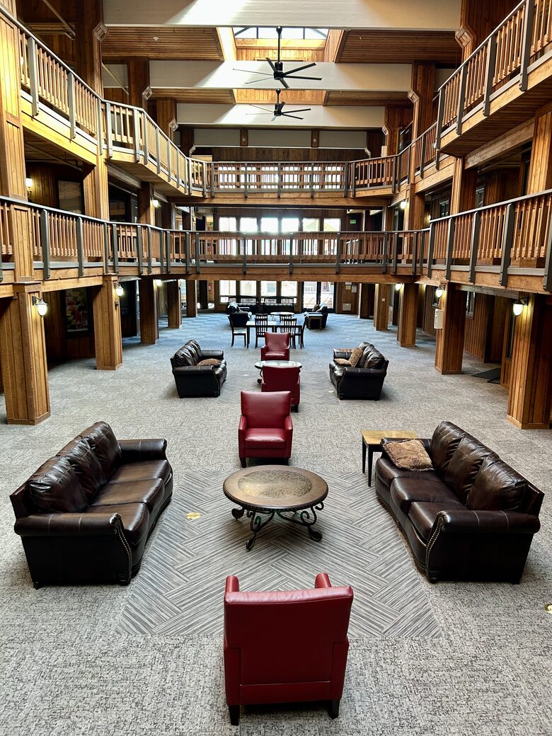 Enjoy the spacious common area