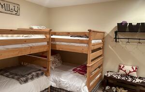 Cozy bunk room