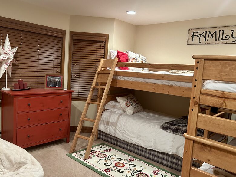 Kids and adults alike, love these comfortable bunkbeds