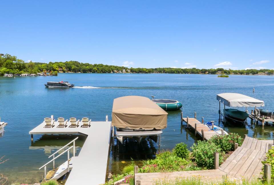 Pier at back of house