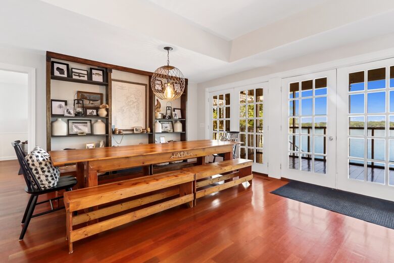 Large dining table