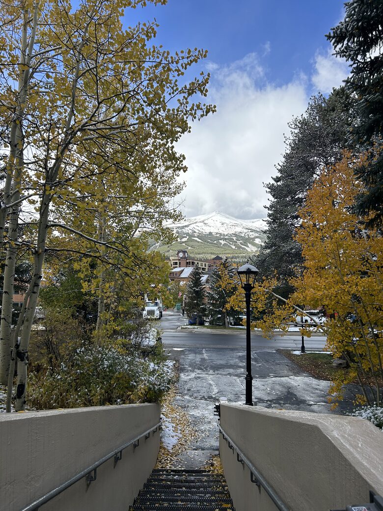 Enjoy fabulous views on the 5 minute walk to main street