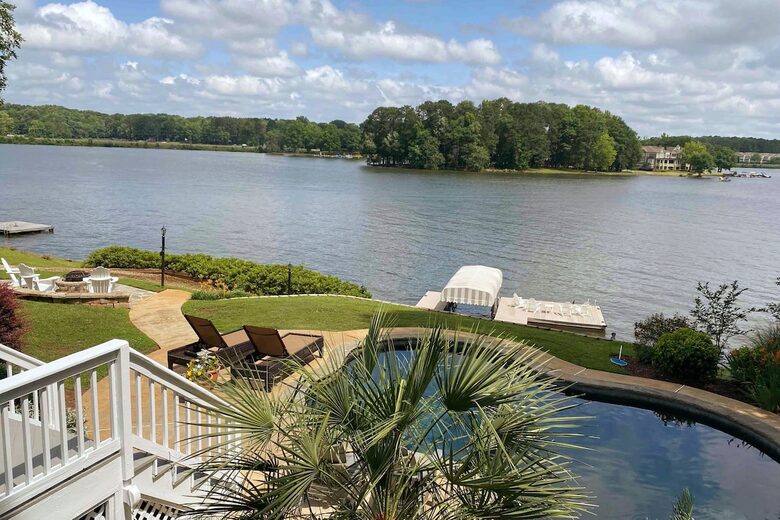 Refined Point-Lot Haven with Private Dock and Pool - Eatonton, Georgia