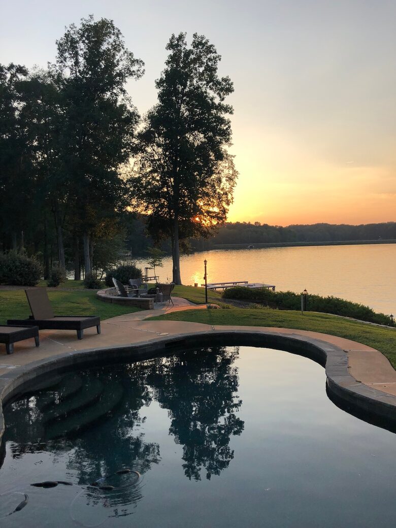 Refined Point-Lot Haven with Private Dock and Pool - Eatonton, Georgia
