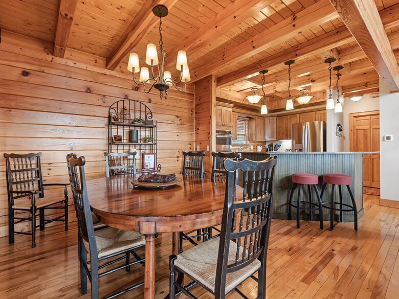 Dining Room and Island