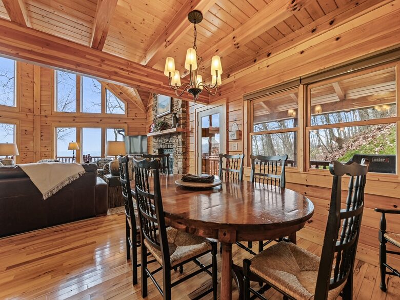 Dining Room and View
