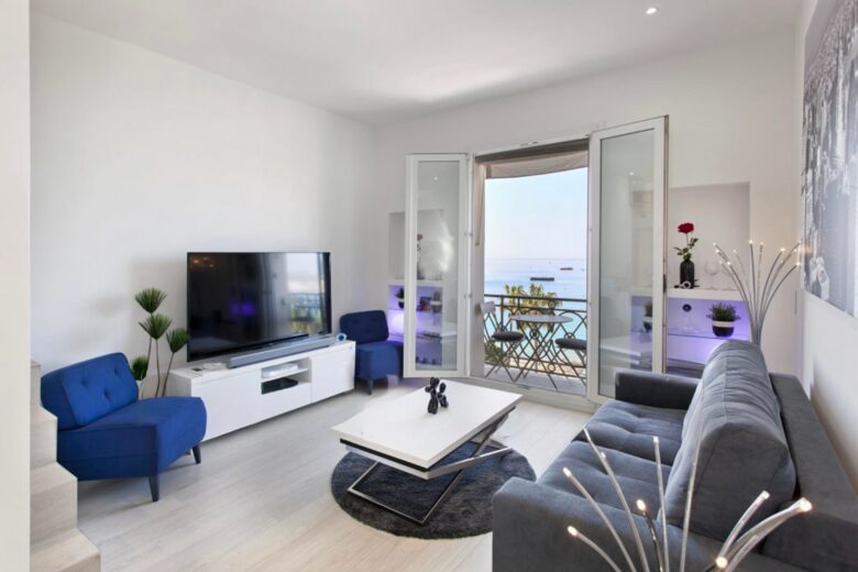 Stylish Oceanfront Getaway | Steps from the Film Festival Red Carpet - Cannes, France