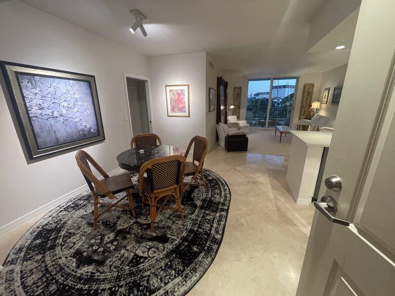 View of Dining area from entryway
