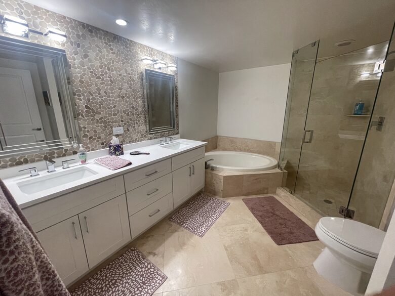 Master bathroom