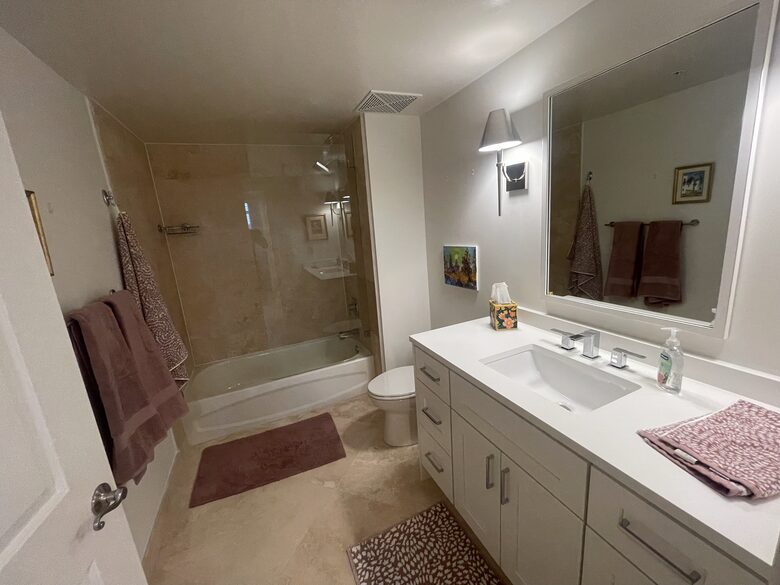 Secondary bathroom