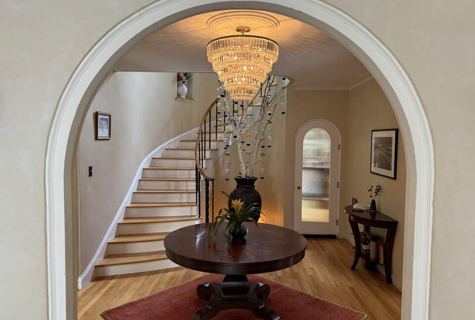 The entry from the front door