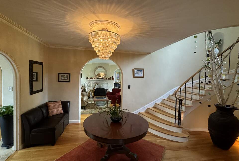 View from the dining room