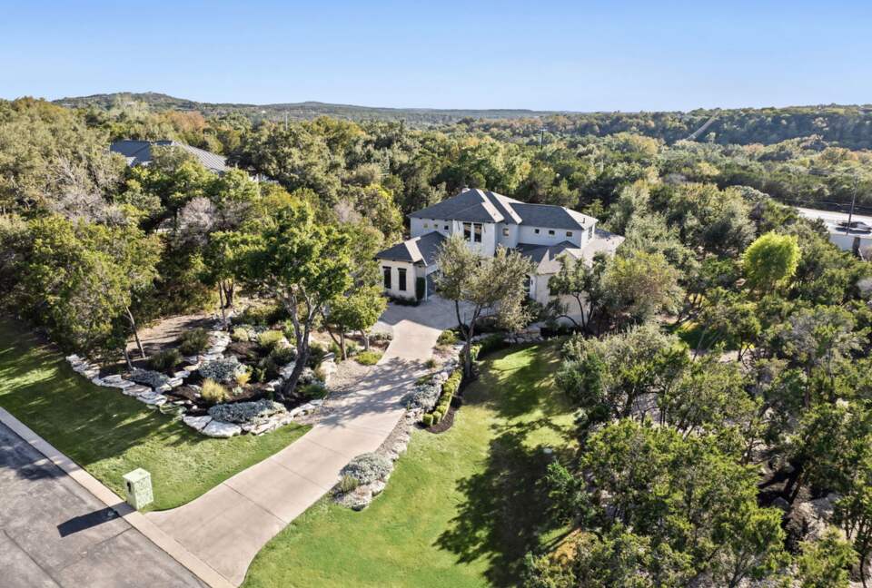 ABOVE - Exquisite Retreat on 1.6 Acres in Gated Community - Austin, Texas