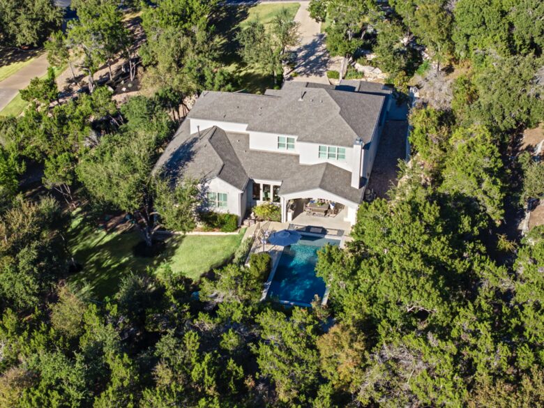 ABOVE - Exquisite Retreat on 1.6 Acres in Gated Community - Austin, Texas