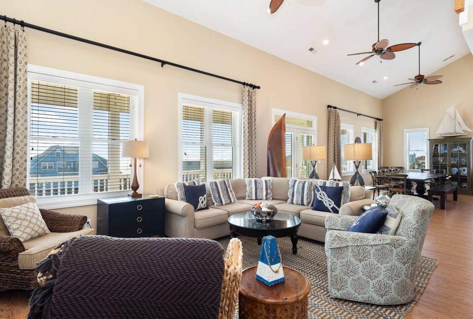 Coastal Elegance with Ocean Views & Private Pool Retreat - Emerald Isle, North Carolina