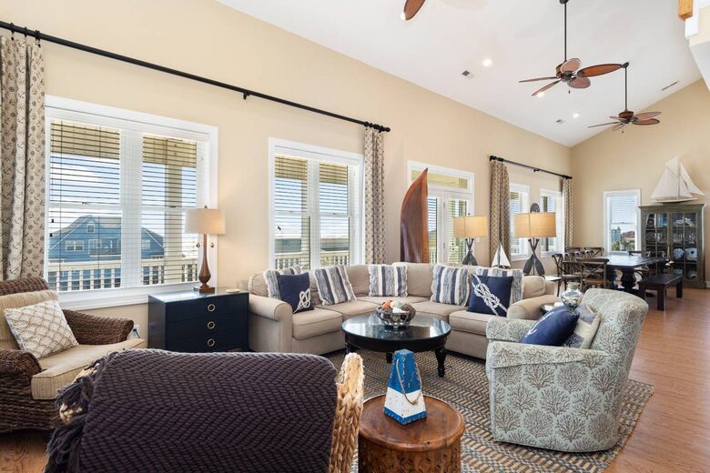 Coastal Elegance with Ocean Views & Private Pool Retreat - Emerald Isle, North Carolina