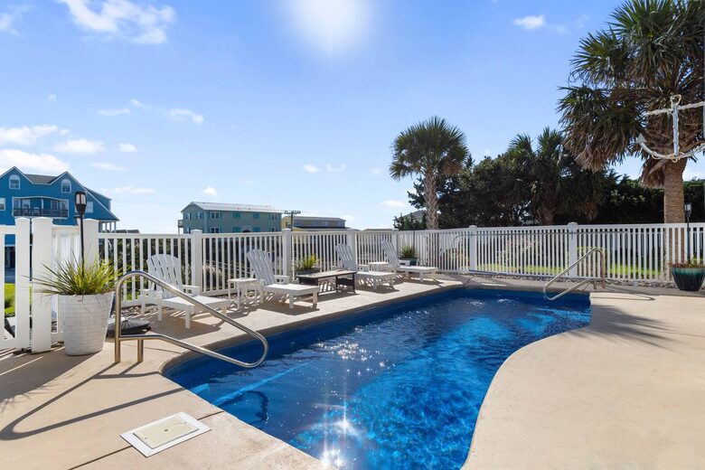 Coastal Elegance with Ocean Views & Private Pool Retreat - Emerald Isle, North Carolina