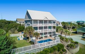 Coastal Elegance with Ocean Views & Private Pool Retreat - Emerald Isle, North Carolina