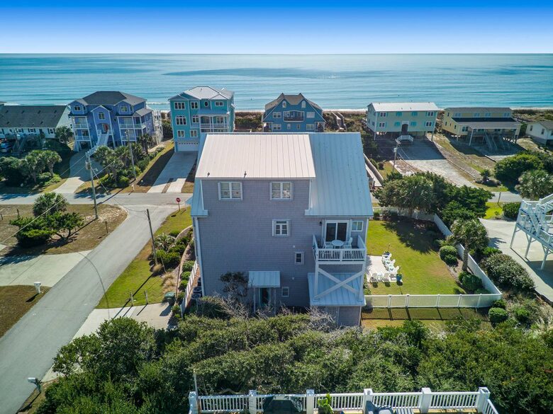Coastal Elegance with Ocean Views & Private Pool Retreat - Emerald Isle, North Carolina