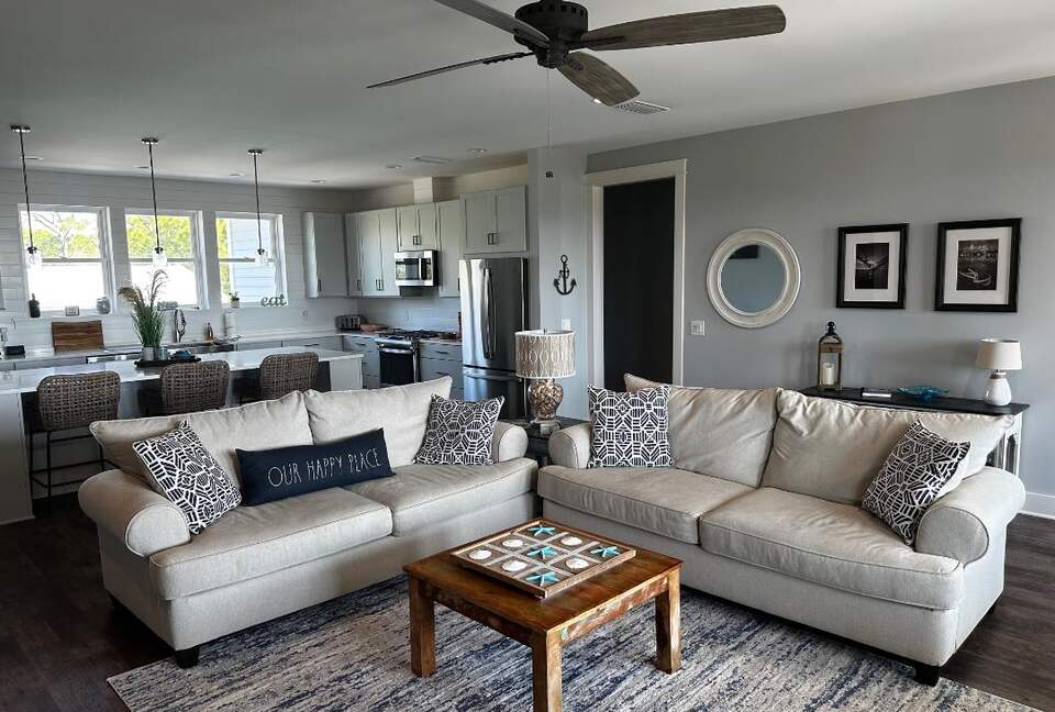 Main Living area Den/Kitchen
