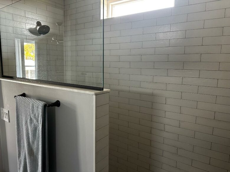 Second Master Bathroom Shower