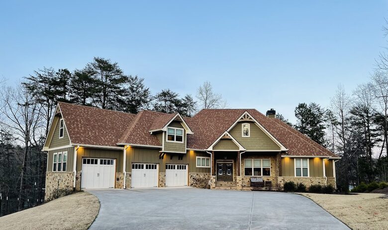 Elegant Lakefront Escape with Private Double Dock - Gainesville, Georgia