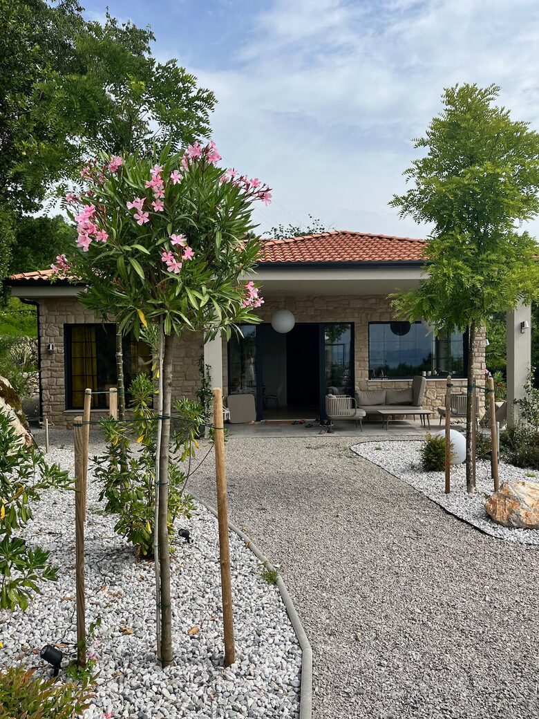 A Serene Stone Villa with Adriatic Sea Views - Poljane, Croatia