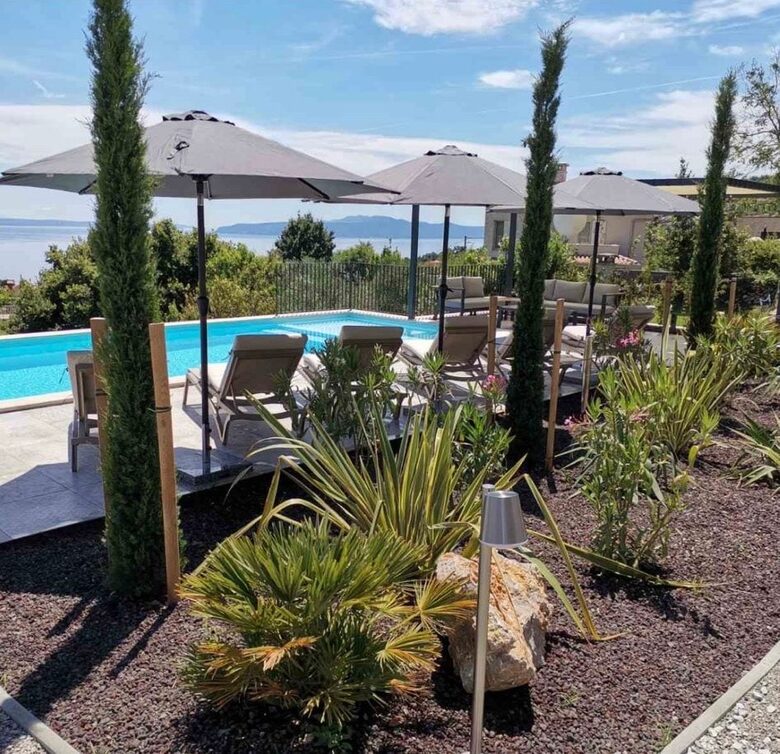 A Serene Stone Villa with Adriatic Sea Views - Poljane, Croatia