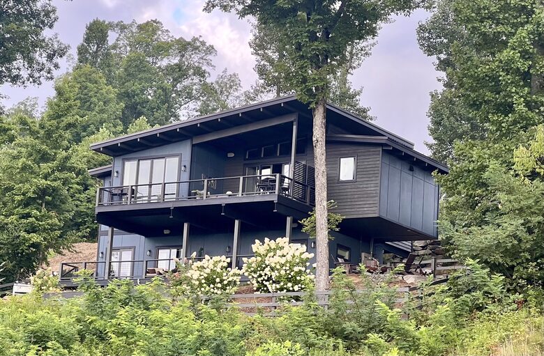 Back of House View - from Golf Course Hole 6