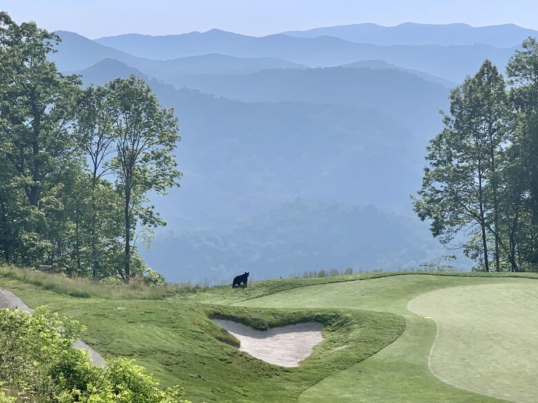 Local Friend on Golf Course