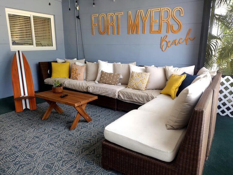 Seaside Comfort Steps from Fort Myers Beach - Fort Myers Beach, Florida
