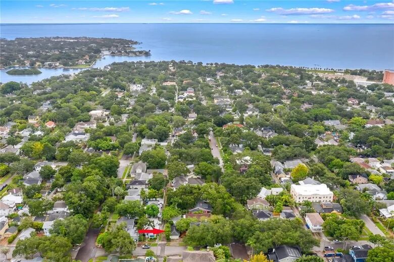 Arial View of Location and Water