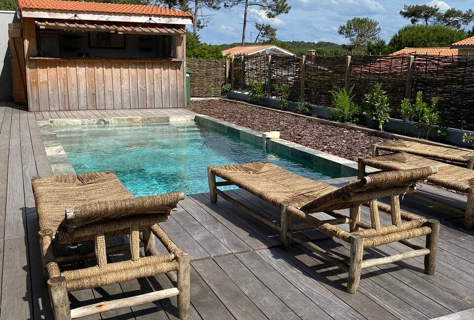 Elegant Modern Villa in Lacanau with Private Pool - Lacanau, France