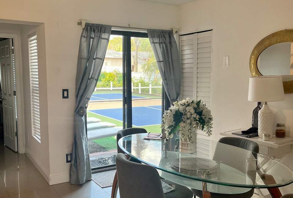Charming Delray Beach Retreat with Pool and Pickleball Court - Delray Beach, Florida