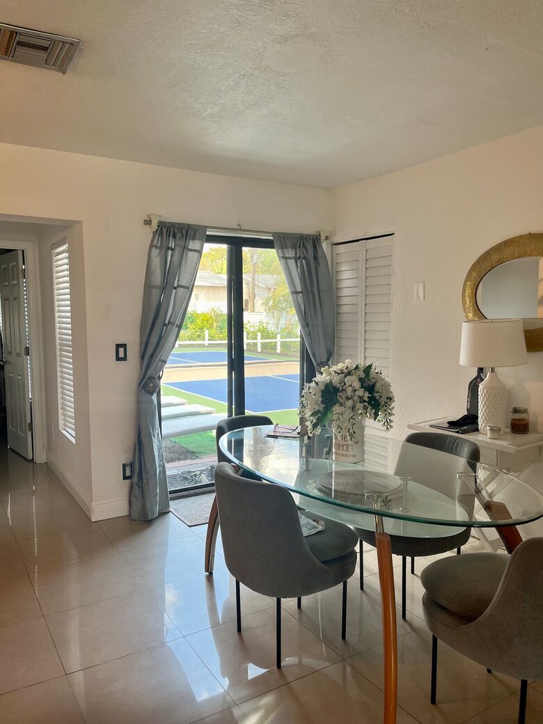 Charming Delray Beach Retreat with Pool and Pickleball Court - Delray Beach, Florida