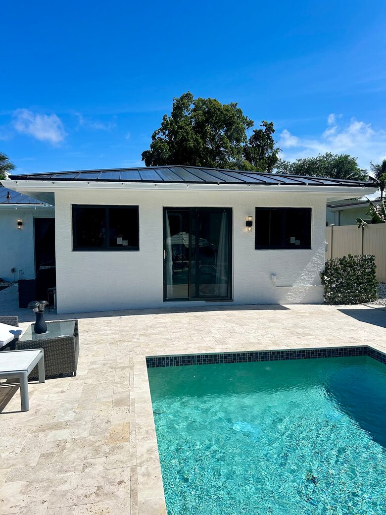 Charming Delray Beach Retreat with Pool and Pickleball Court - Delray Beach, Florida