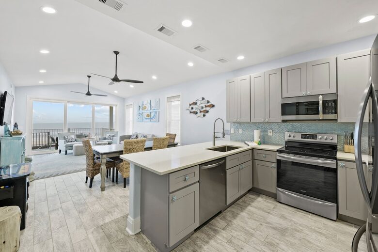 Elegant Beachfront Escape Just Steps from the Lighthouse - Saint George Island, Florida