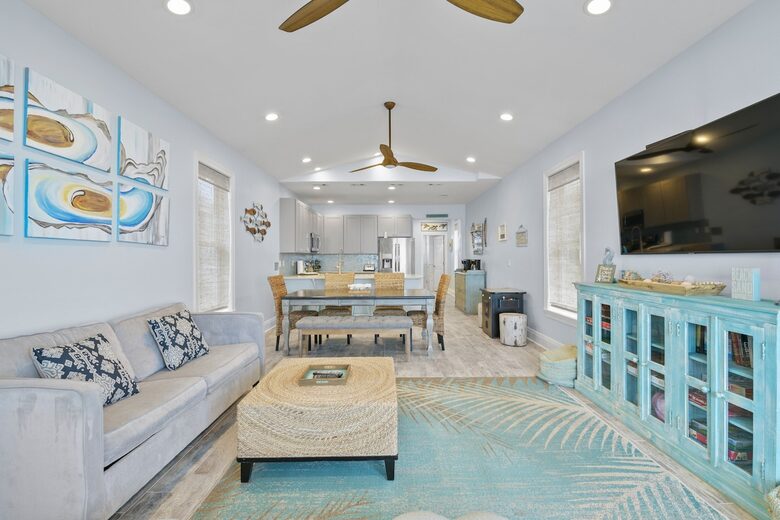 Elegant Beachfront Escape Just Steps from the Lighthouse - Saint George Island, Florida