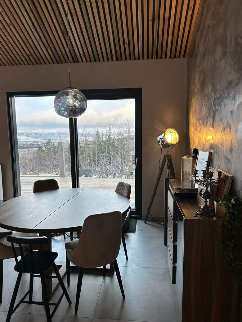 Modern Retreat with Northern Lights & Hot Tub Access - Mosfellsbær, Iceland