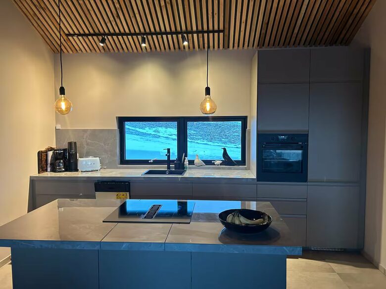Modern Retreat with Northern Lights & Hot Tub Access - Mosfellsbær, Iceland